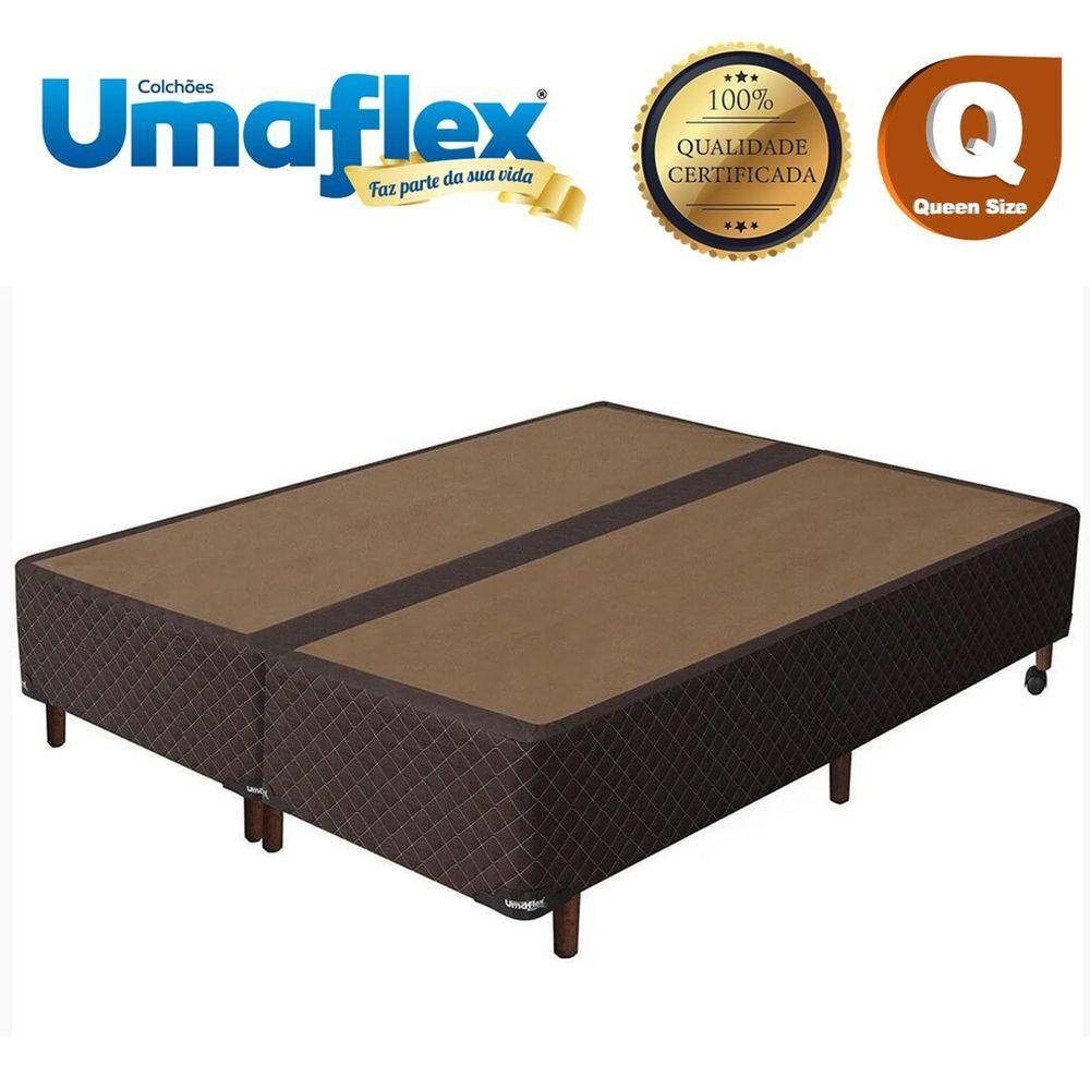 Cama Casal Box Queen Umaflex Berlim Pillow Top Casas Bahia cama-casal-box-queen-umaflex-berlim-pillow-top-casas-bahia