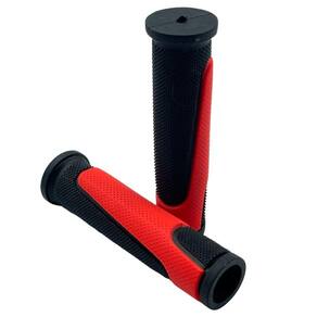 Manopla Punho Gta 125mm Borracha Preto / Vermelho
