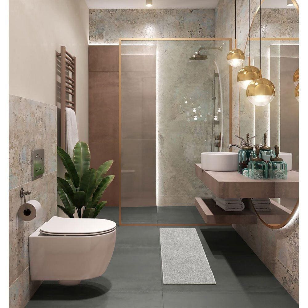 Tapete 100x50cm Relex N São Carlos Prata