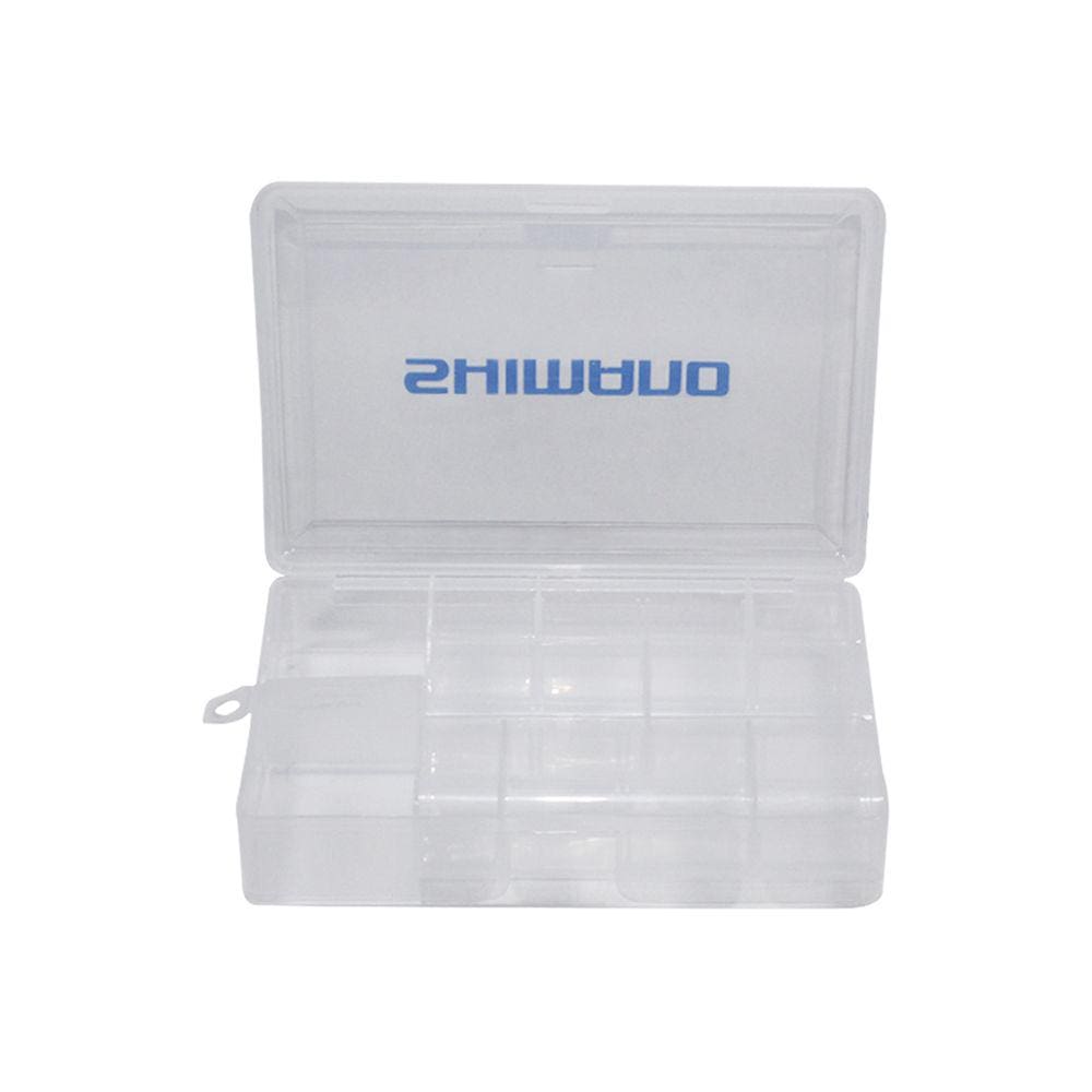 Caixa Estojo Shimano Tackle Box Small TB-018 Para Isca Artificial 6 Divisórias