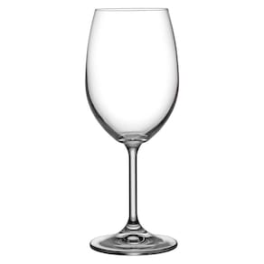 BOHEMIA LARA TAÇA ÁGUA 22x9x9cm 450ml CRISTAL TRANSP 6PÇ