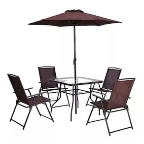 Conjunto Varanda Jardim Completo Quadrado Austin 6 Peças