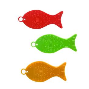 Kit 10 Peixe Peixinho Plástico Festa Junina Pescaria Areia