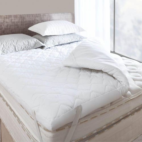 Pillow Top Solteiro 300 Fios Toque Macio Antialérgico 730g/m2 Casa W Branco