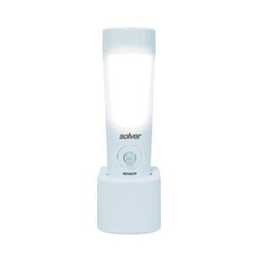 Luminaria Solver LED com Sensor e Lantena SLM-302 220V