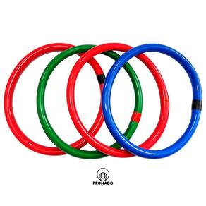 Argolas Para Recreação Submersa Em Piscina Kit Com 4 Pronado