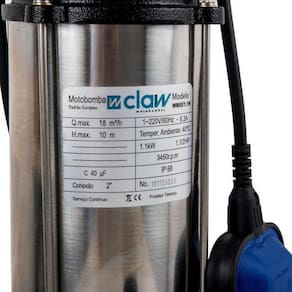 Bomba Água Submersa De Esgoto Claw Limpa Fossa Trituradora