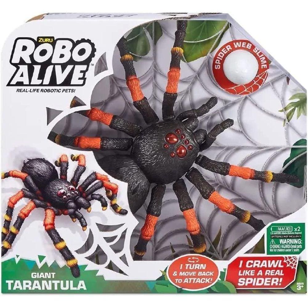 Zuru Robo Alive Aranha Gigante Com Luz - Candide 1106