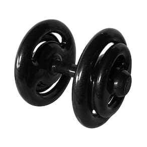 Dumbbell Emborrachado Treinamento Funcional Academia 12Kg