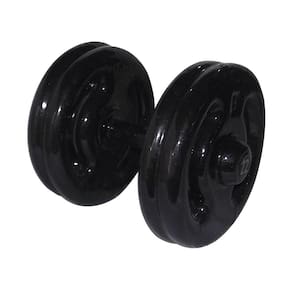 Dumbbell Emborrachado Treinamento Funcional Academia 22Kg