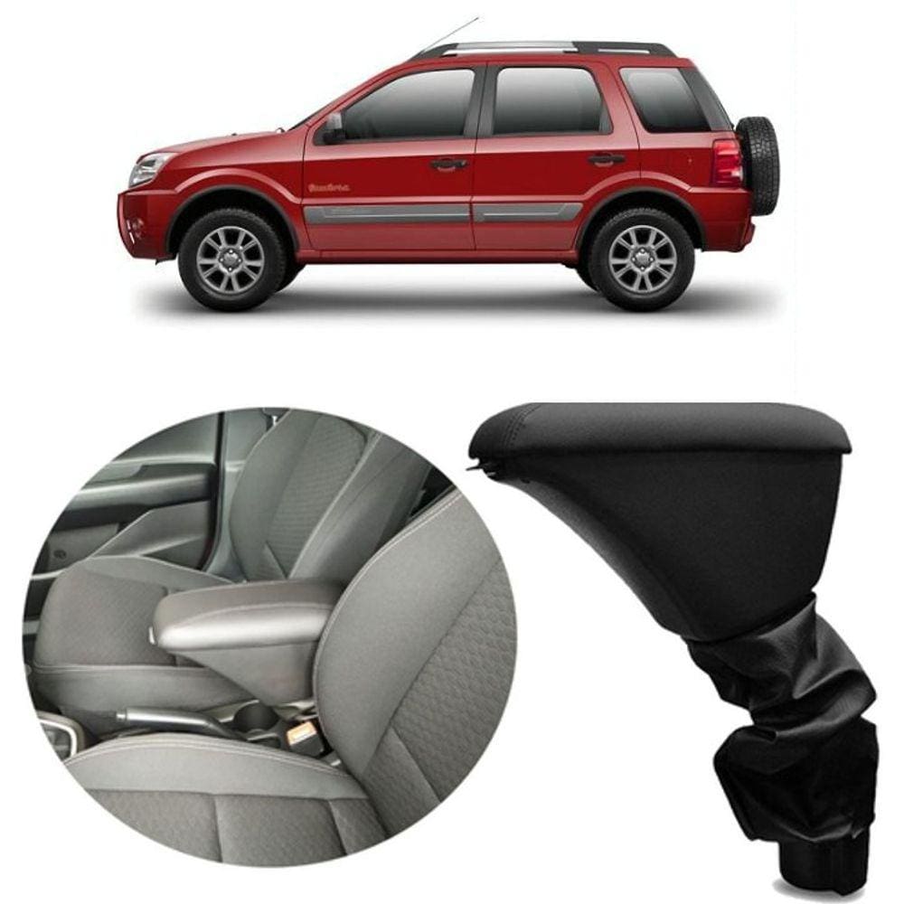 Apoio Descanso Encosto Braço Preto Ecosport 2003/2011 XLS