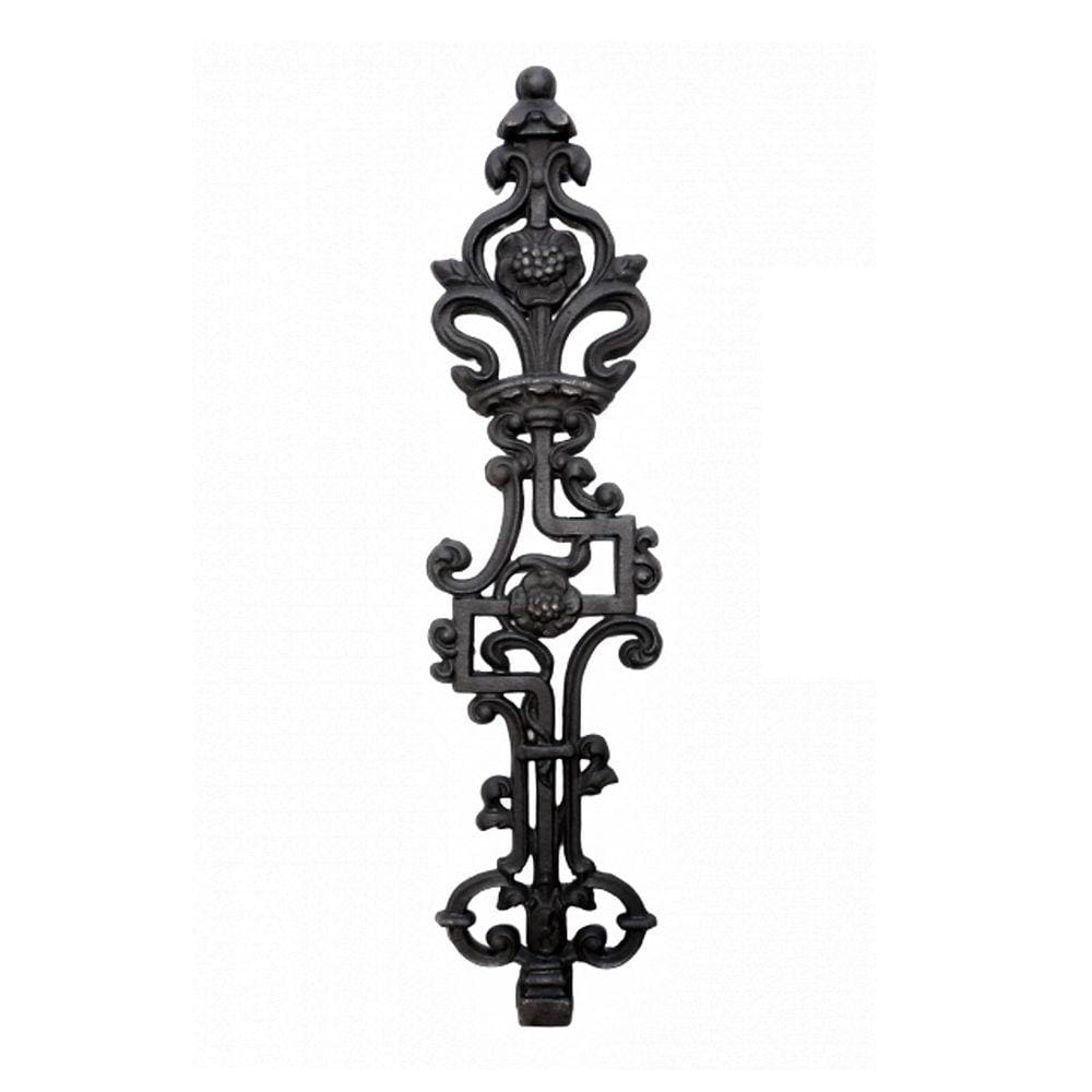 Grade Ferro Fundido N49 Copa de Rosa Varanda Sacada 86x21cm