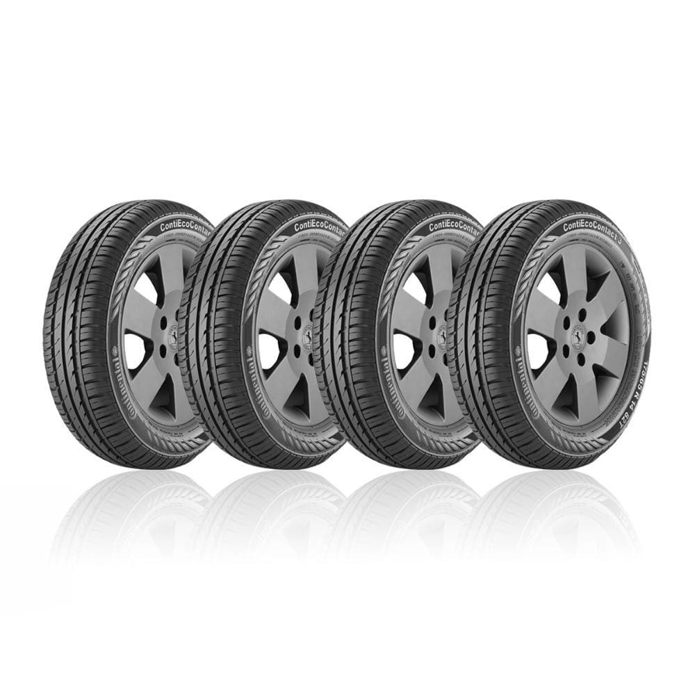 Pneu Aro 13 165/70R13 79T Continental Ecocontact 3 kit 4