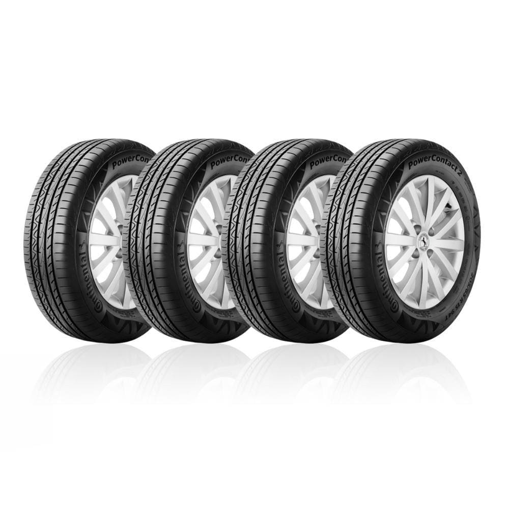 Pneu Aro 16 195/55R16 87H Continental Powercontact 2 kit 4