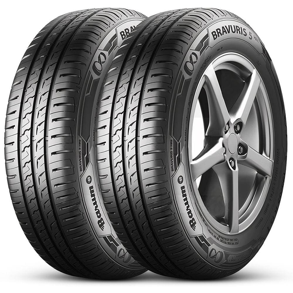 Kit 2 Pneu Barum By Continental 185/65r14 86h Bravuris 5hm