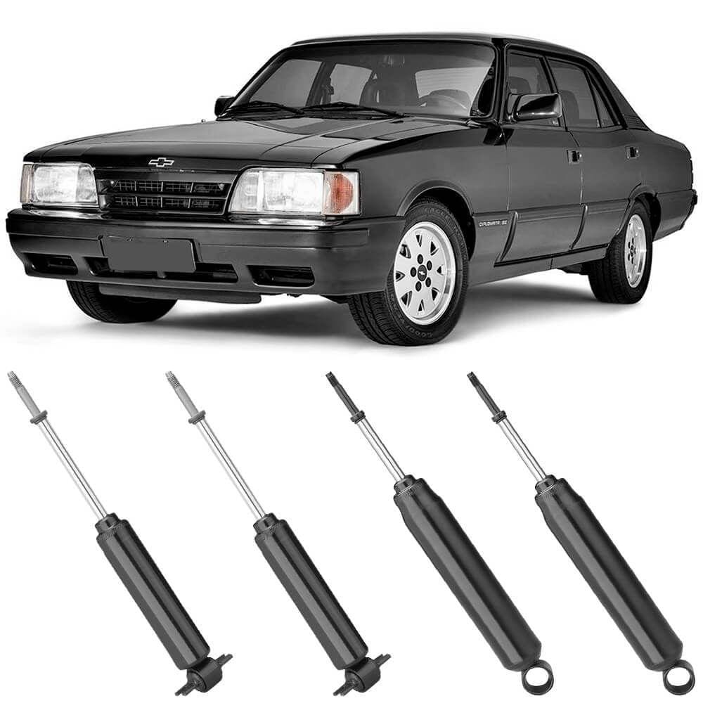 4 Amortecedor Opala 67 a 87 Dianteiro Traseiro Nakata