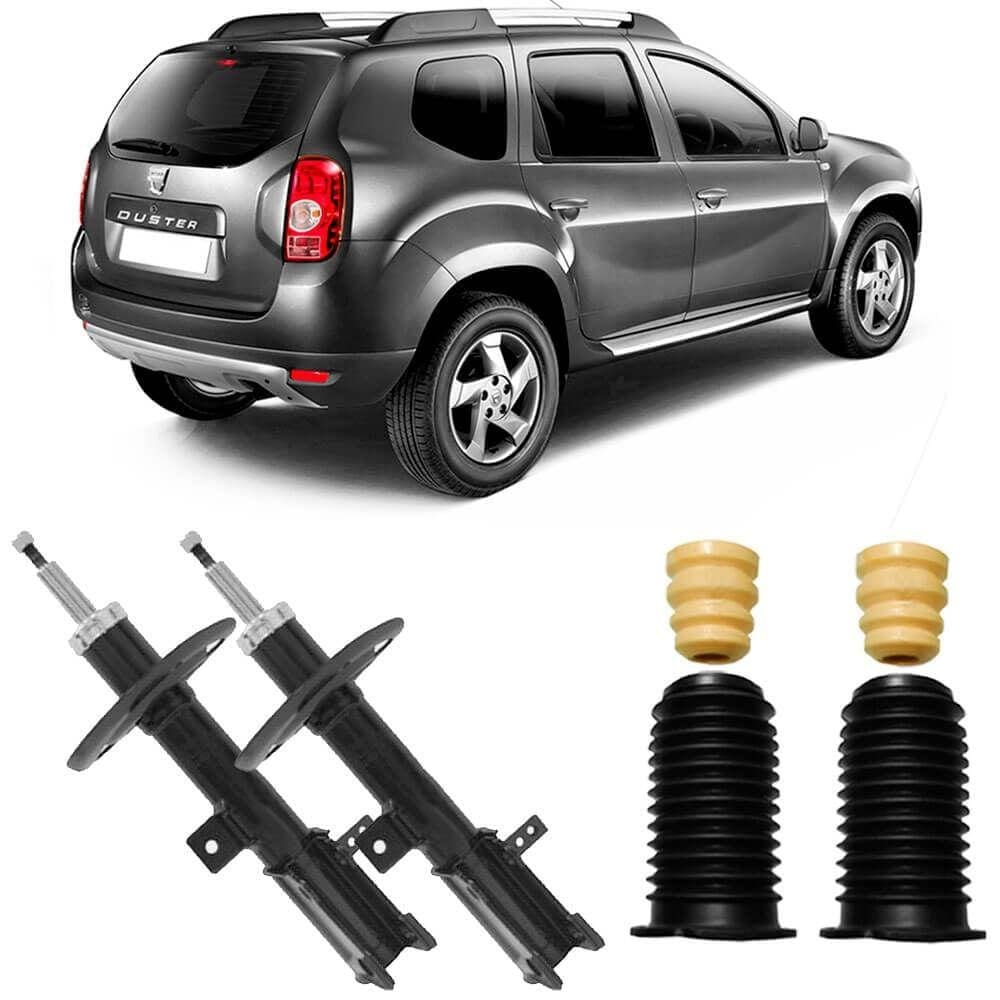 2 Amortecedor Duster 4x2 2012 A 2018 Tras Le Ld Monroe E Kit