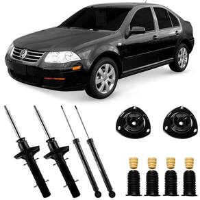 4 Amortecedor Bora 2000 A 2011 Cofap + Kit Original Cofap