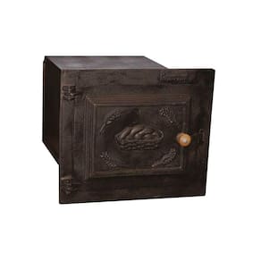 Forno Ferro Fogão a Lenha Pequeno Porta de Ferro 50x35x30cm