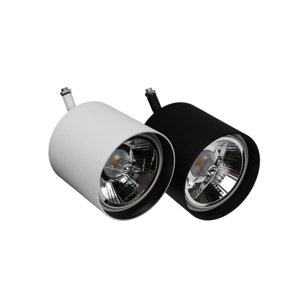 Spot 1L AR111 GU10 (S/ Base; S/ Adaptador) Preto