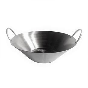Tacho Aço Inox Beira Alta Chapa 2mm Fritura Cozinha 41cm