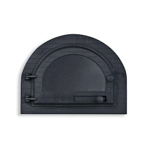 Porta Forno Ferro Igloo Com Vidro Libaneza 31,0x36,5cm