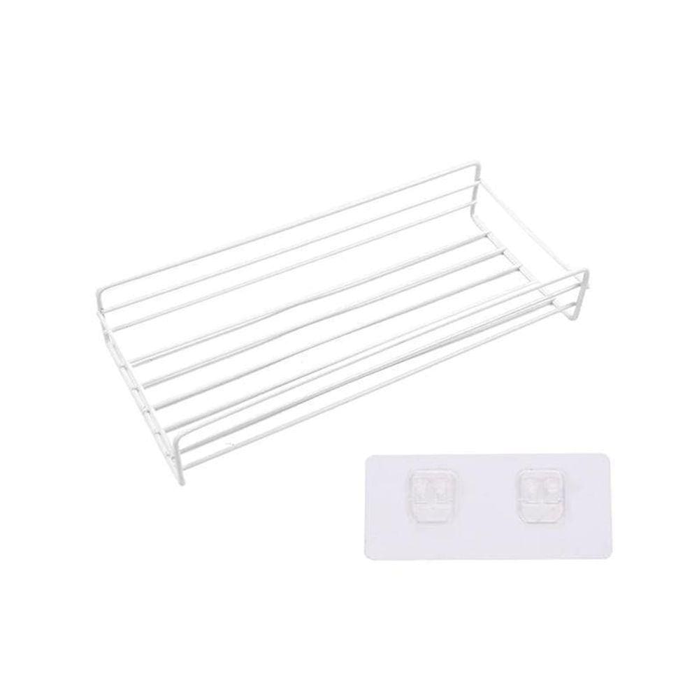 Porta Shampoo Com Adesivo Suporte Banheiro- Branco
