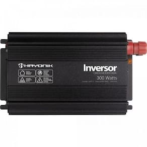 Inversor de ONDA Modificada 300W 12VDCOM220V USB Cinza Escuro Hayonik