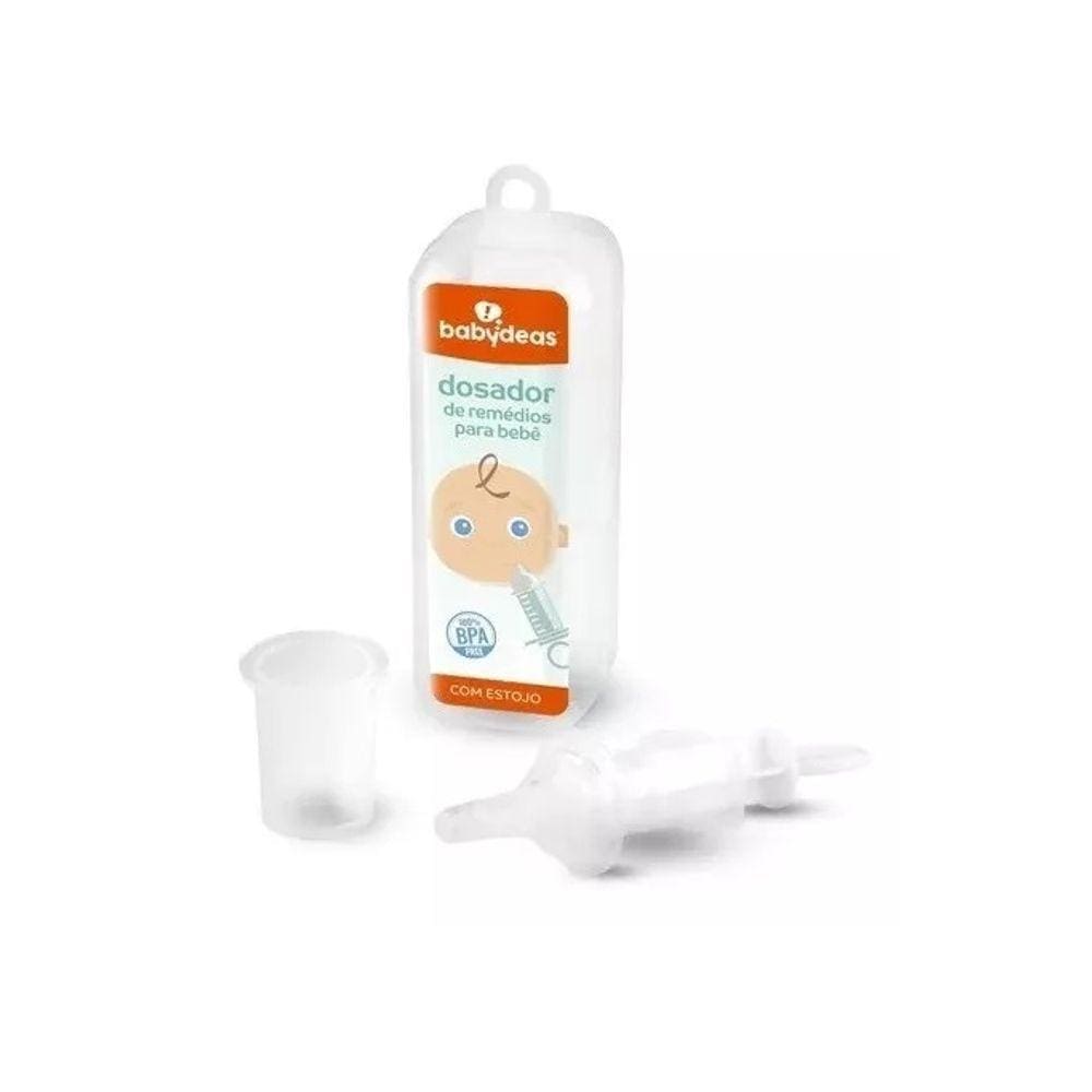 Dosador De Remédios Para Bebê Com Estojo BABYDEAS