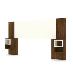 Cabeceira Regulável 236cm Tóquio 50018 Imbuia Champanhe Vila Rica