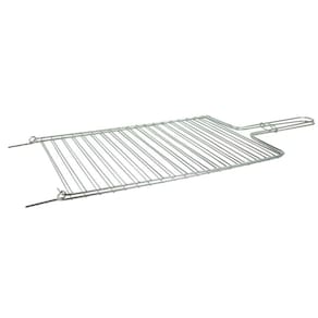 Grelha Dobrável Reta Para Churrasqueira 27x84 Cm