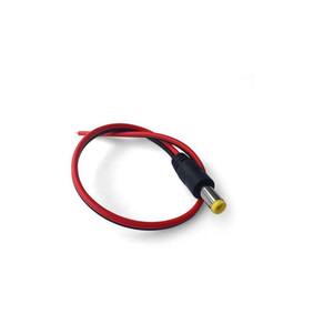 Cabo Rabicho Plug P4 macho Cftv Fita Led