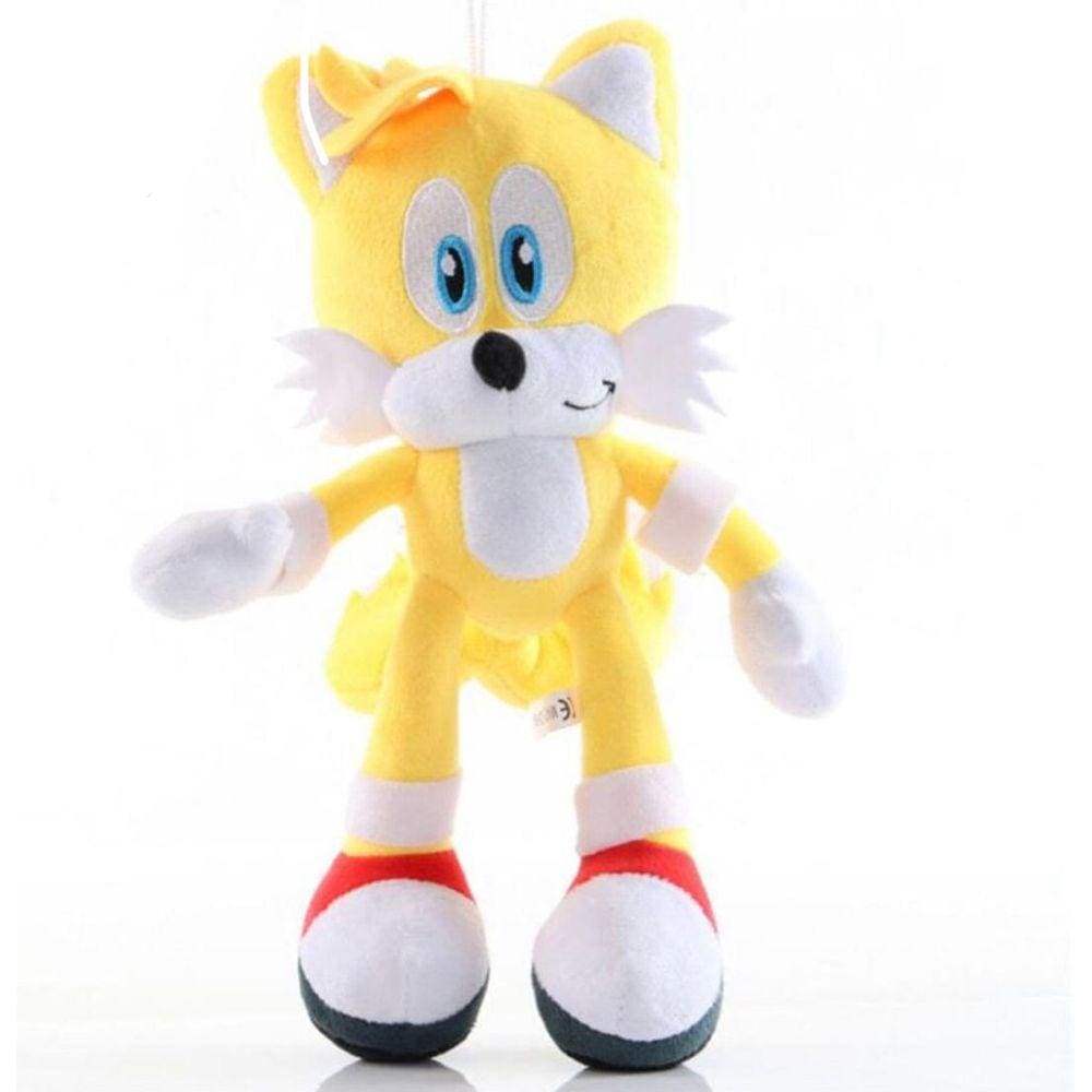 Tails De Pelúcia Amarelo Amigo Do Sonic Lançamento