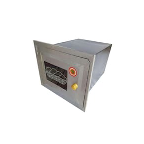 Forno Fogão A Lenha N°3 Frente Vidro Sem Cinzeiro 50x35x30cm