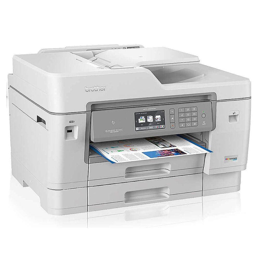 Impressora Multifuncional Jato de Tinta MFC-J6955DW Colorida Duplex Wi-fi