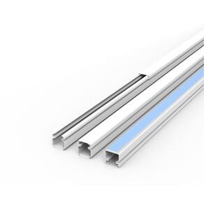 Canaleta Ernebras 10X10X2000 Branco com DUPLA-FACE sem Divisao