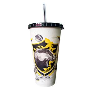 Copo com Canudo Harry Potter Hogwarts - 700ml