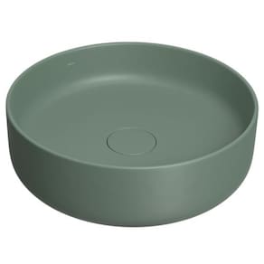 Cuba Redonda De Apoio 40Cm Deca Slim Sálvia L.12040.49
