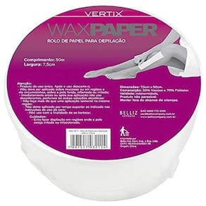 Rolo De Papel Para Depilacao 50 M X 7.5 Cm Vertix