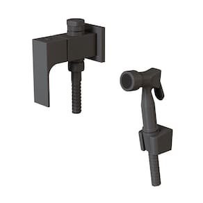 Ducha Higiênica Com Derivação Retta Preto Fosco 1745 Bk330