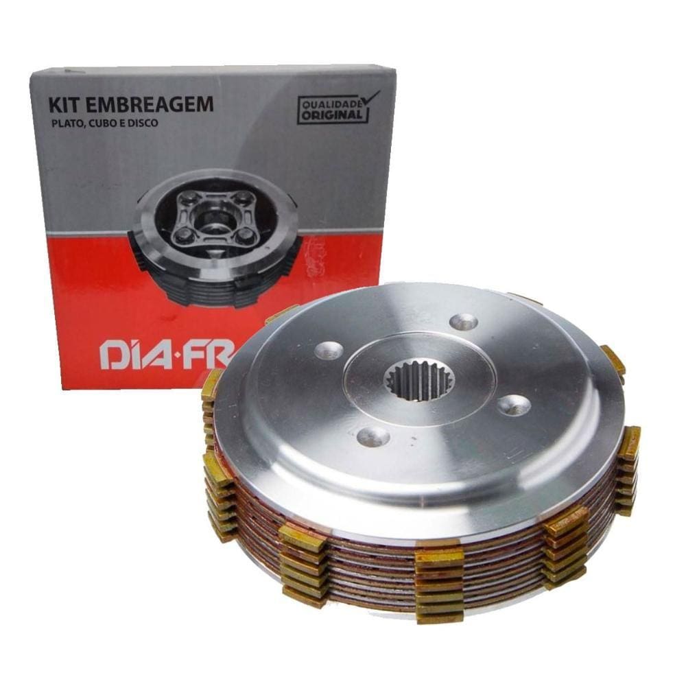 Kit Embreagem DiaFrag DKE00080 Suzuki Yes 125cc 2005 a 2012