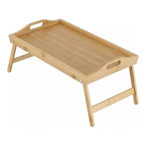 Bandeja De Cama Café 23x30x49cm Madeira Bambu Ellegance