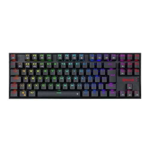 Teclado Mecanico Gamer Kumara Pro Rgb Wireless Switch Brown Redragon K552rgb-Brs-B Preto