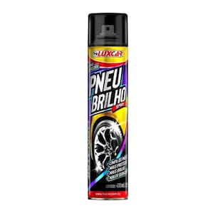 Pretinho Pneu Spray Luxcar Brilho E Protecao Por Mais Tempo
