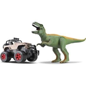 Jurassic Fun Dinossauro Rex R/C Com Luz e Som Multikids - BR1461