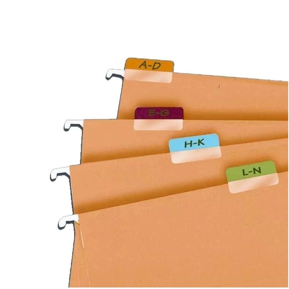 Marcador de Páginas Index Tabs Cor Branca Blister 48unds