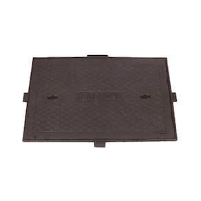Tampa Tampão de Chão R1 Simples Ferro de Passagem 63,5x39cm