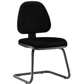 Cadeira Para Escritório Sky L02 Fixa Crepe Preto