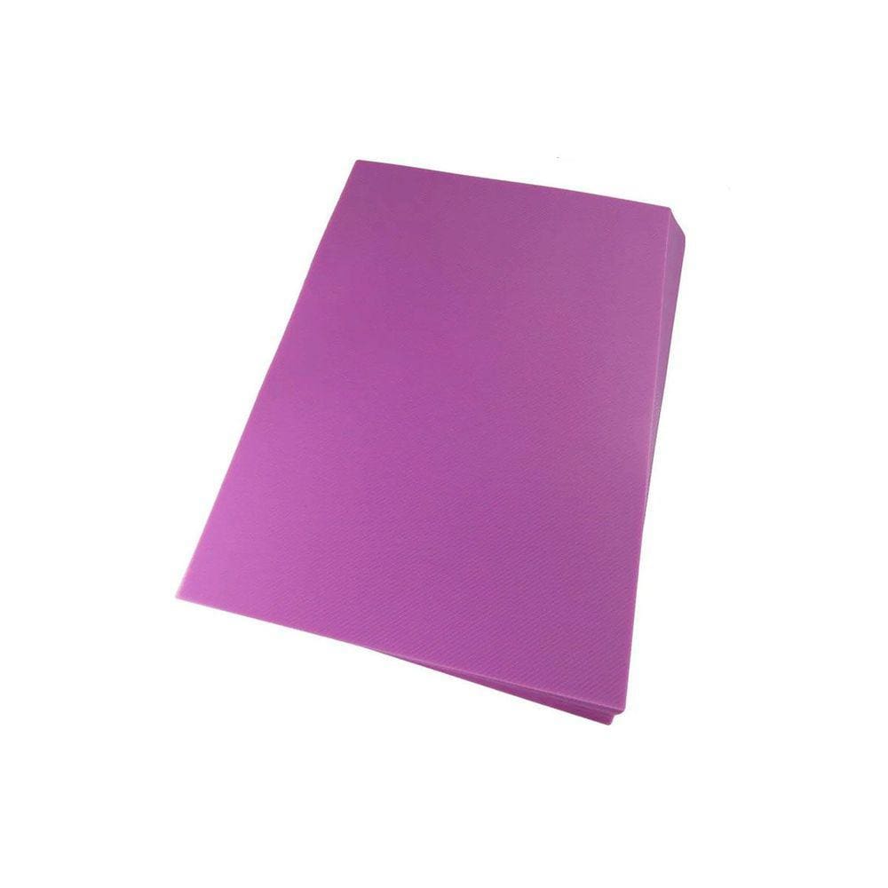 Capa para encadernação A4 Rosa PP Line 0,30mm 100un