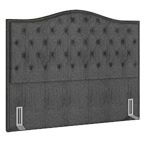 Cabeceira Cama Box Casal 140Cm Siena P02 Linho Cinza
